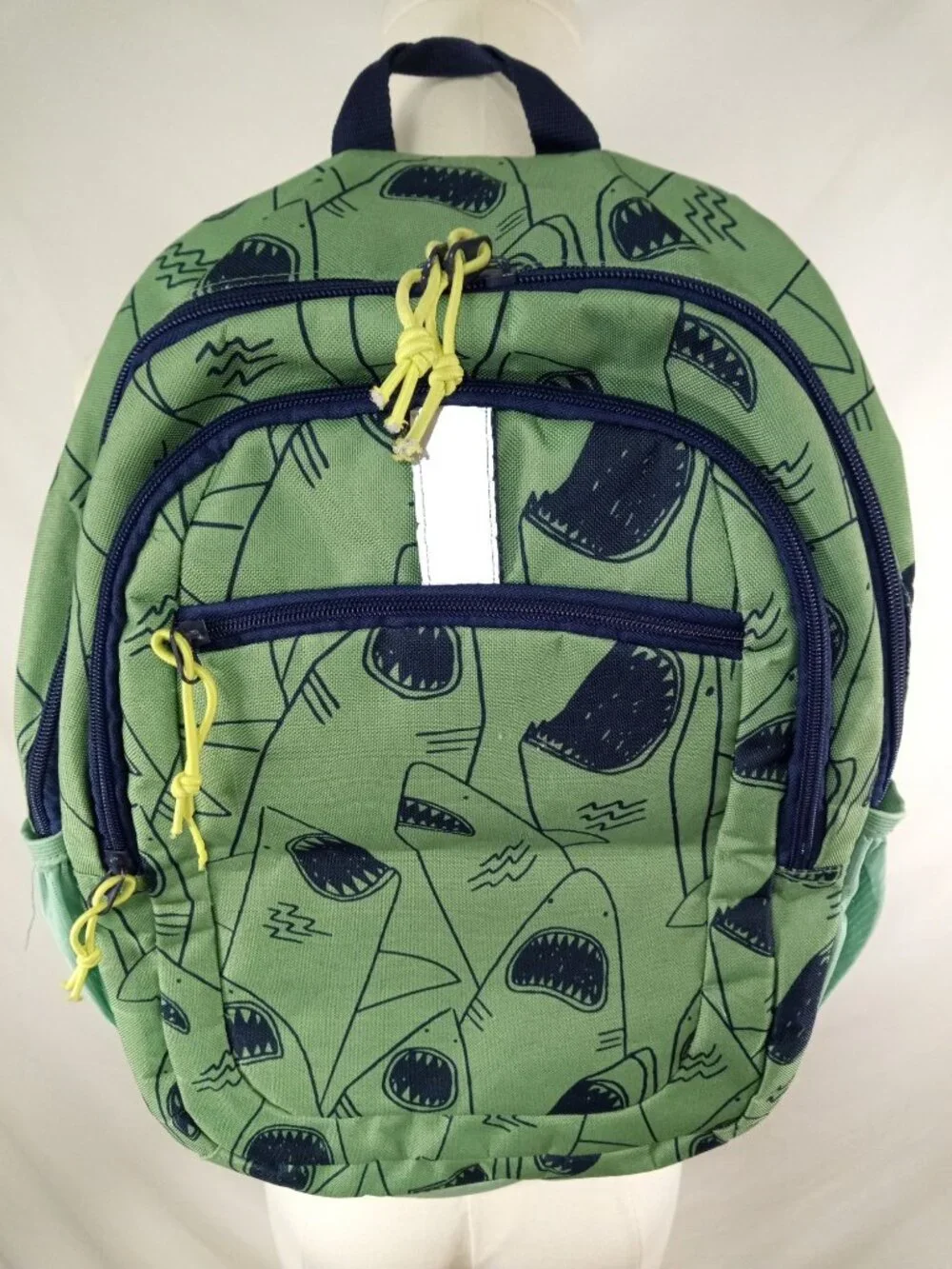 Green/Blue Boy's Shark Print Target Backpack